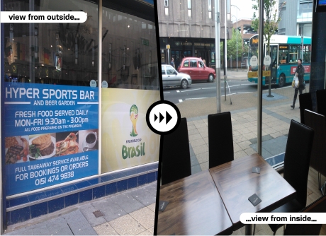 Contravision Window Wraps