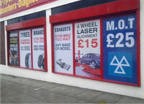 Contravision Window Wraps